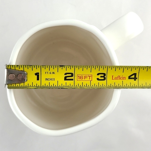 Rae Dunn Artisan  Double Sided White Mug Large Letters GRILL MASTER Grill BBQ - Picture 9 of 9